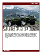 2001 Toyota 4runner Specs