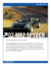 2002 Toyota MR2 Specs