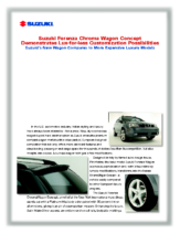 2004 Suzuki Chroma Wagon Info Sheet