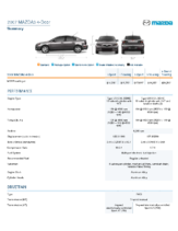 2007 Mazda Mazda3 Sedan Specs