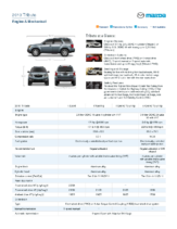 2010 Mazda Tribute Specs