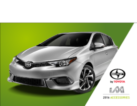 2016 Scion iM Accessories