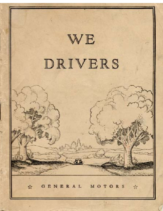 1937 GM – We Drivers Booklet