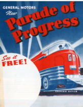 1953 GM Parade Of Progress Folder