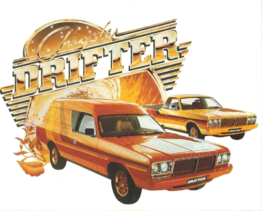 1976 Chrysler CL Drifter Foldout AUS