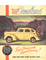 1939 Willys Overland Full Line Folder AUS