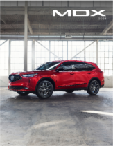 2023 Acura MDX Fact Sheet