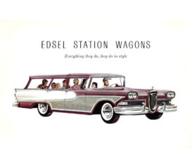 1958 Edsel Wagons