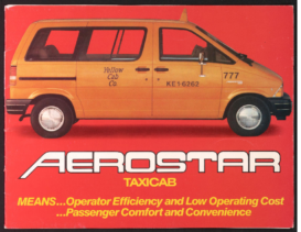 1987 Ford Aerostar Taxicab