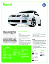 2007 VW Rabbit Specs CN