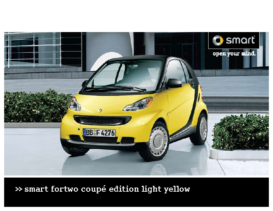 2010 Smart Fortwo Light Yellow CN