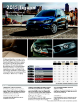 2015 VW Tiguan Sell Sheet CN