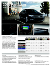 2016 VW Passat Sell Sheet CN