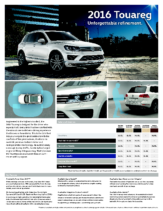 2016 VW Touareg Sell Sheet CN