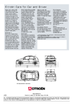 2003 Citroën C3 Tech Specs UK