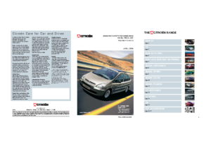 2004 Citroën Car Price List UK