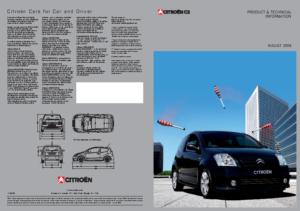 2006 Citroën C2 Tech Specs UK