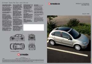 2006 Citroën C3 Tech Specs UK