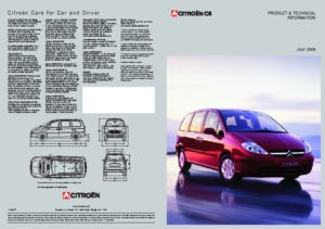 2006 Citroën C8 Tech Specs UK