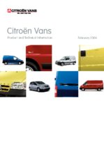 2006 Citroën Van Tech Specs UK