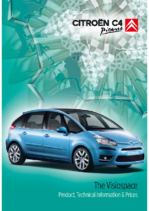 2007 Citroën C4 Picasso Tech Specs UK