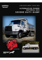 2012 Freightliner 114SD SBA CNG Dump Sell Sheet