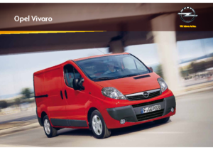 2012 Opel Vivaro UK