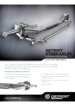 2019 Freightliner Detroit Front Steer Axle