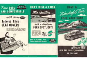 1949 Ford Accessories Folder