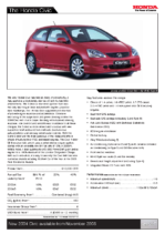 2004 Honda Civic Specs & Prices UK