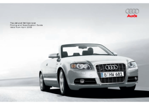 2008 Audi A4 Cabriolet UK