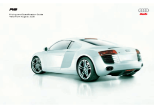 2008 Audi R8 UK