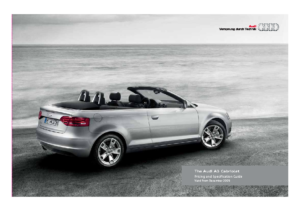 2010 Audi A3 Cabriolet UK