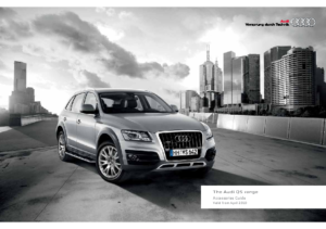 2010 Audi Q5 Accessories Guide UK