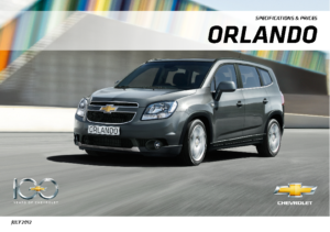 2012 Chevrolet Orlando UK