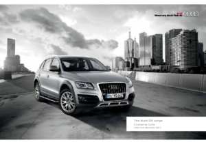 2013 Audi Q5 Accessories Guide UK