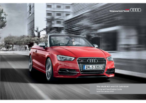 2016 Audi A3 Cabriolet UK