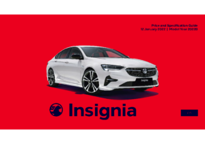 2022 Vauxhall insignia Price Guide UK