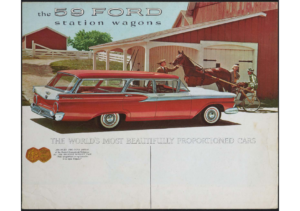 1959 Ford Wagons Mailer