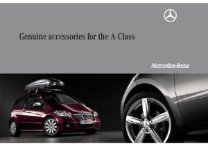 2008 Mercedes-Benz A-Class Accessories UK