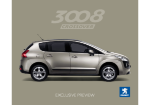 2009 Peugeot 3008 UK