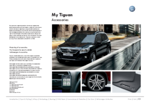 2010 VW Tiguan Accessories UK