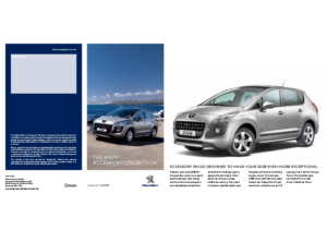 2011 Peugeot 3008 Envy Accessories UK