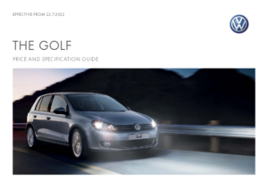 2012 VW Golf PL UK