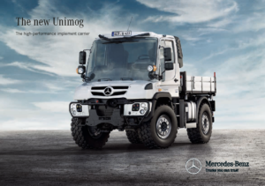 2013 Mercedes-Benz Unimog UG EImplement Carrier UK