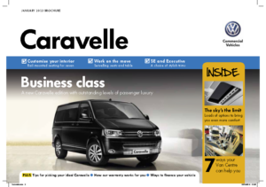 2013 VW T5 Caravelle UK