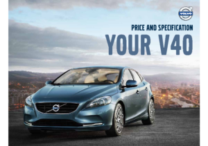 2013 Volvo V40 PL UK