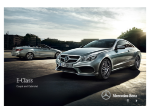 2014 Mercedes-Benz E-Class Coupe & Cabriolet UK