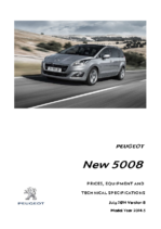 2014 Peugeot 5008 Prices & Specs UK