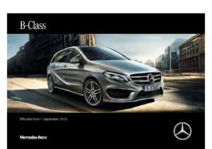 2015 Mercedes-Benz B-Class UK